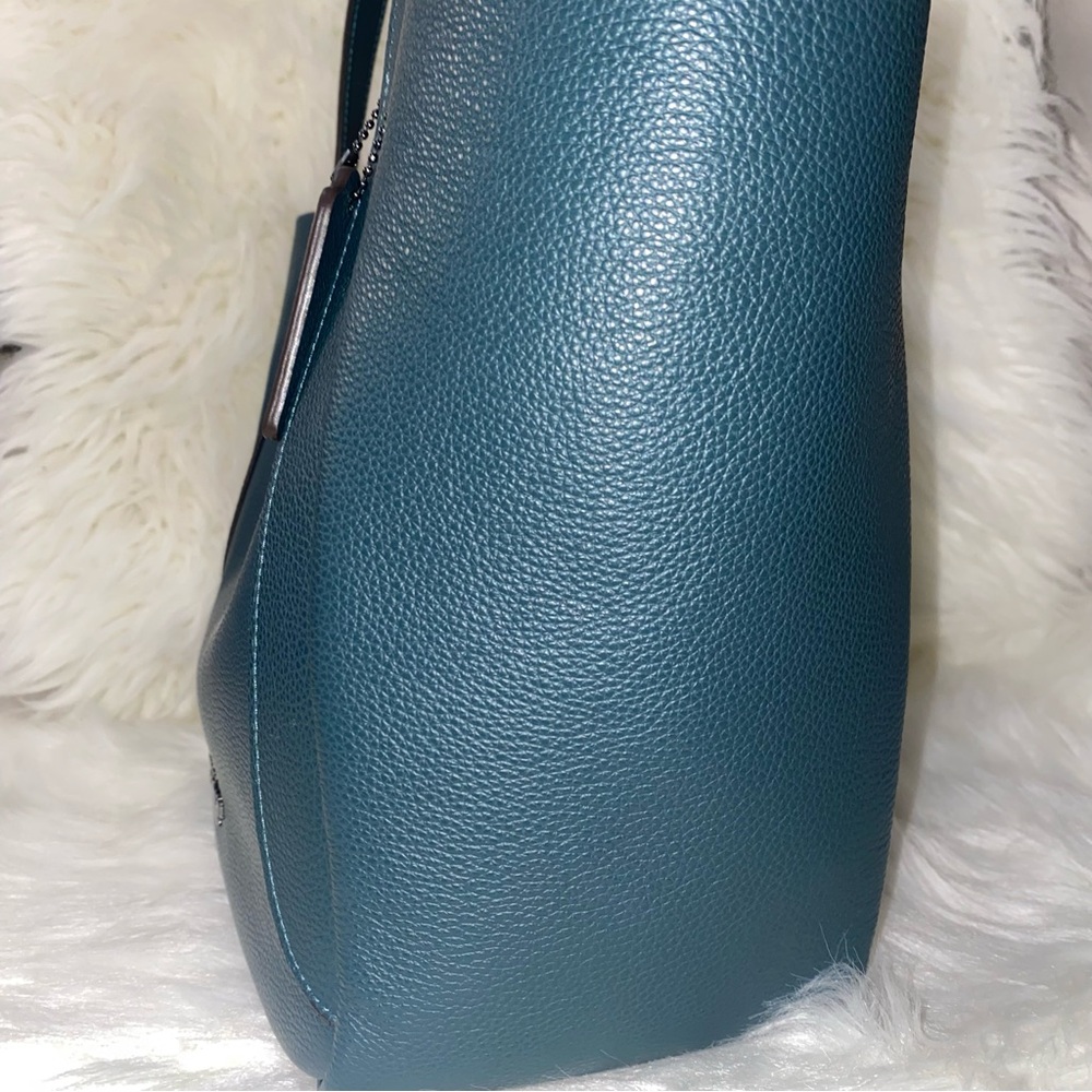 Coach pebble leather Hadley Tote bag New - Picture 9 of 12